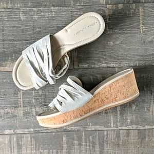 Donald J Pliner Sheena2 Strappy Wedge BX46